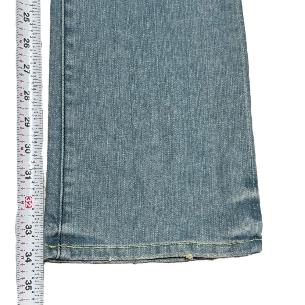 Yanük 6 Pocket Classic USA Made Cotton Blend Patchwork Jeans Womens 25 (27.5x34)